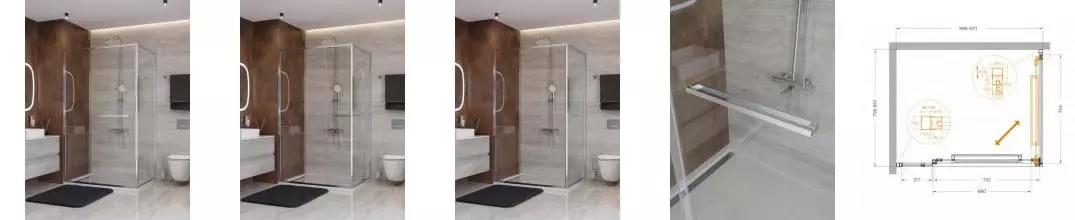 Душевой угол-ограждение «Cezares» LUX-AH-FS-11-100/80-C-CR 100/80 прозрачный/хром прямоугольный без поддона универсальный Душевой угол-ограждение «Cezares» LUX-AH-FS-11-100/80-C-CR 100/80 прозрачный/хром прямоугольный без поддона универсальный