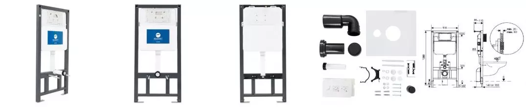 Инсталляция для унитаза «Aquanet» AQ-PRO