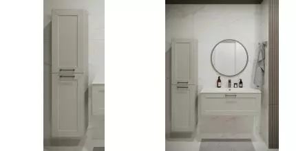 Пенал «Terminus» Виктория 40 подвесной белый универсальный