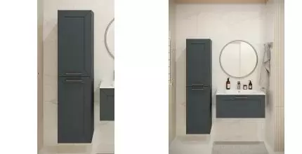 Пенал «Terminus» Виктория 40 подвесной серый шёлк универсальный