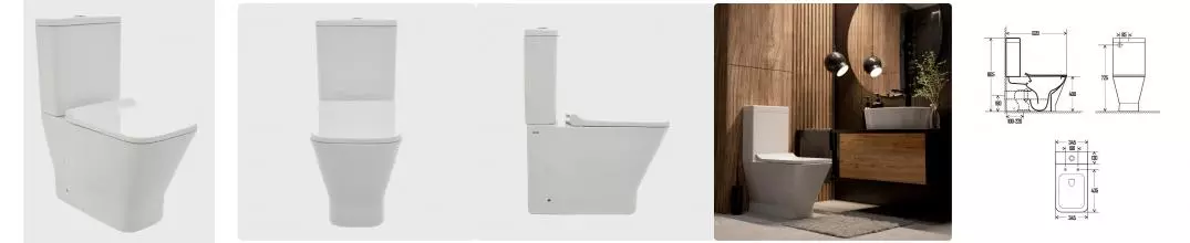 Унитаз компакт безободковый «AQUAme» AQM1005PRO/AQM1102 белый с сиденьем ультратонкое дюропласт с микролифтом белое Унитаз компакт безободковый «AQUAme» AQM1005PRO/AQM1102 белый с сиденьем ультратонкое дюропласт с микролифтом белое