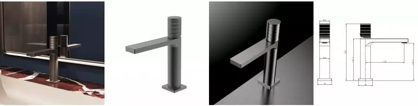 Смеситель для раковины Domus VBF-5DM01GM, вороненая сталь VBF-5DM01GM · Vincea, VBF-5DM01GM Смеситель для раковины Domus VBF-5DM01GM, вороненая сталь VBF-5DM01GM · Vincea, VBF-5DM01GM