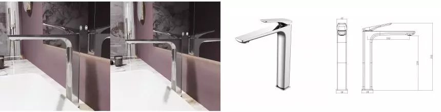 Смеситель для раковины Puro VBF-5P02CH, хром VBF-5P02CH · Vincea, VBF-5P02CH Смеситель для раковины Puro VBF-5P02CH, хром VBF-5P02CH · Vincea, VBF-5P02CH