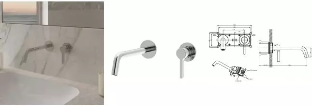 Смеситель для раковины Villa VBFW-1VL1CH встраиваемый однорычажный, хром VBFW-1VL1CH · Vincea, VBFW-1VL1CH Смеситель для раковины Villa VBFW-1VL1CH встраиваемый однорычажный, хром VBFW-1VL1CH · Vincea, VBFW-1VL1CH