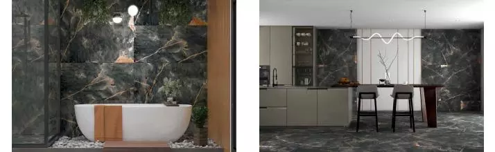 Коллекция плитки «Gravita» Volcanic Nero Коллекция плитки «Gravita» Volcanic Nero