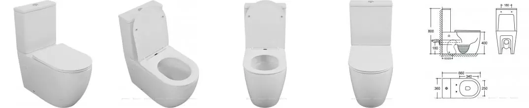 Унитаз компакт безободковый «Aquanet» Cetus 3.0 C1 T/Cetus 3.0 C2 348004/348003 белый с сиденьем дюропласт с микролифтом белое Унитаз компакт безободковый «Aquanet» Cetus 3.0 C1 T/Cetus 3.0 C2 348004/348003 белый с сиденьем дюропласт с микролифтом белое