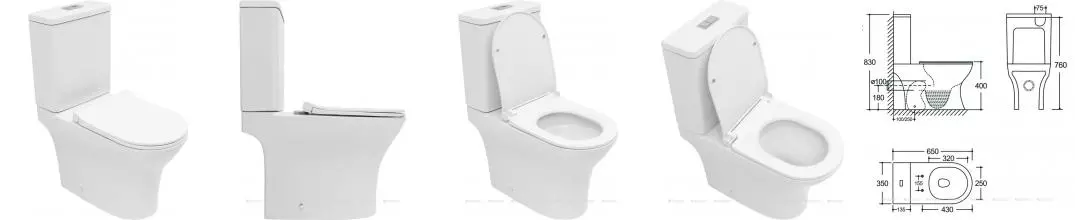 Унитаз компакт безободковый «Aquanet» Roll 3.0 C1 T/Roll 3.0 C2 T 348009/348008 белый с сиденьем дюропласт с микролифтом белое Унитаз компакт безободковый «Aquanet» Roll 3.0 C1 T/Roll 3.0 C2 T 348009/348008 белый с сиденьем дюропласт с микролифтом белое