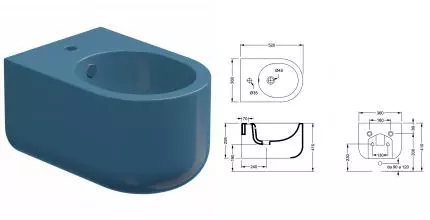 Биде подвесное GSG Petra PEBISO040, Denim Glossy, шт PEBISO040 · GSG, PEBISO040 Биде подвесное GSG Petra PEBISO040, Denim Glossy, шт PEBISO040 · GSG, PEBISO040