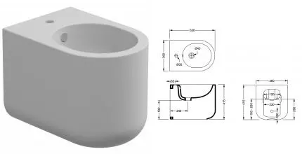 Биде приставное GSG Petra PEBI01001, белый матовый, шт PEBI01001 · GSG, PEBI01001 Биде приставное GSG Petra PEBI01001, белый матовый, шт PEBI01001 · GSG, PEBI01001
