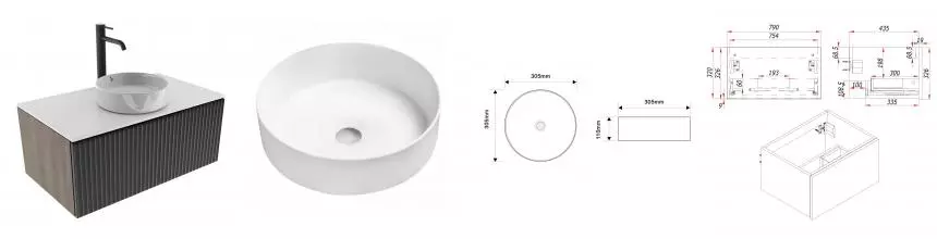 Тумба с раковиной «ZOV» Кито Флавио 80 (9514A 30) подвесная лиони столешница белая Тумба с раковиной «ZOV» Кито Флавио 80 (9514A 30) подвесная лиони столешница белая